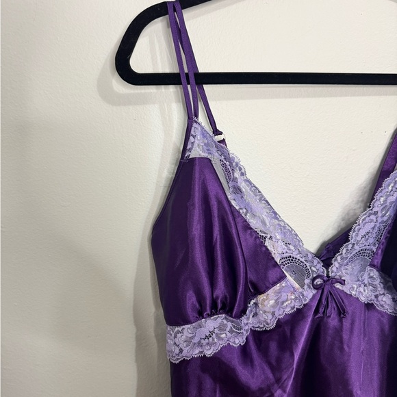 Torrid Purple Lace Trim Nightgown - Picture 2 of 7